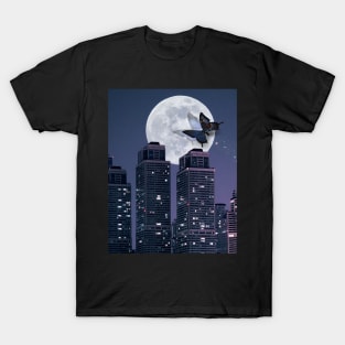 Butterfly meets moon T-Shirt